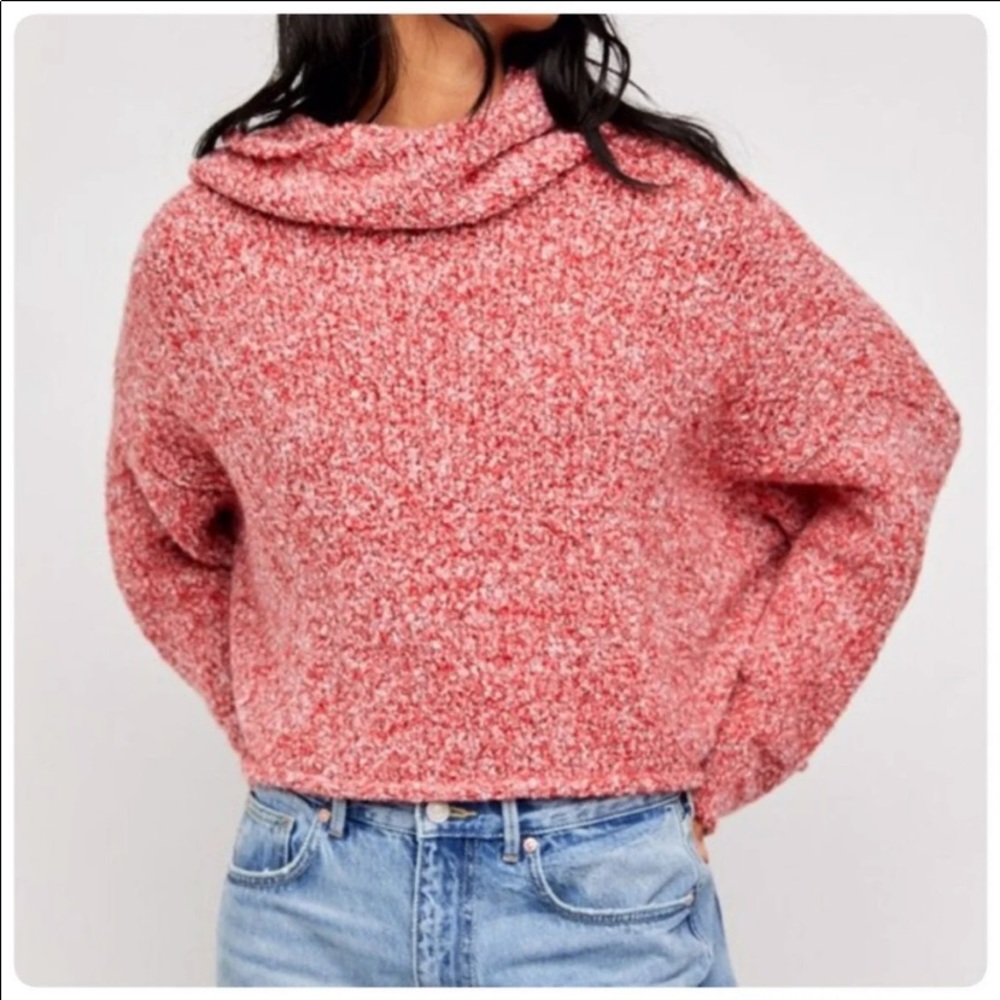 Free People BFF Cowl Neck Sweater BNWT